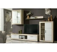 Composición Única LEDs 259 cm - Fiordo Cambria Blanco