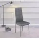 JUEGO DE 6 SILLAS TAP.PU AXISS GRIS