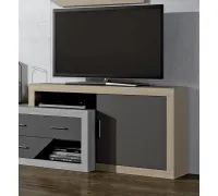 BAJO 1 PTA. 60CM. LARA CAMBRIA-GRAFITO