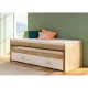 CAMA COMPACTO CAJONERA CHAMPION CAMBRIA-BLANCO