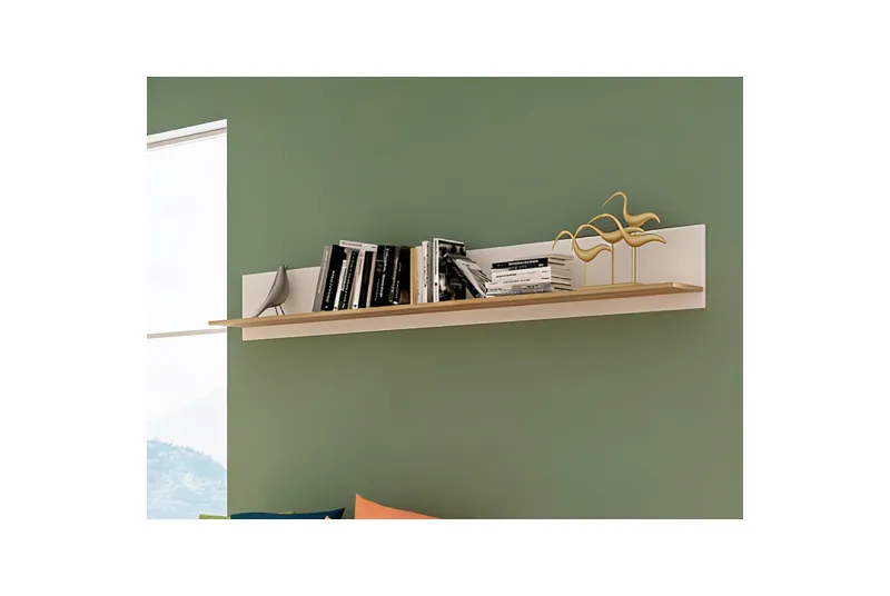 ESTANTE L 202 CM. CHAMPION CAMBRIA-BLANCO
