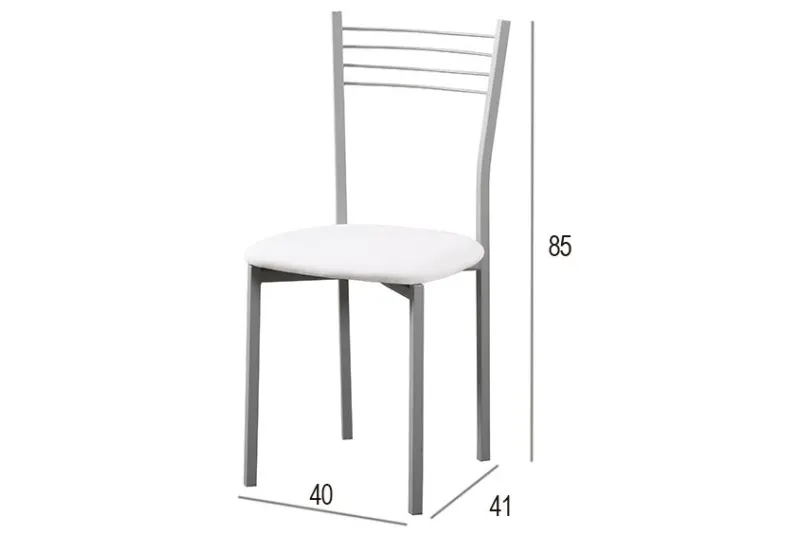 JUEGO DE 4 SILLAS 20 COCINAS BLANCO JUEGO DE 4 SILLAS 20 COCINAS BLANCO