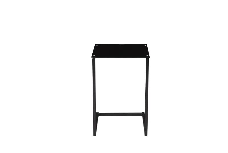 MESA AUXILIAR T/CRISTAL TAMESIS NEGRO MESA AUXILIAR T/CRISTAL TAMESIS NEGRO