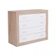 COMODA 4 CAJONES LARA CAMBRIA-BLANCO