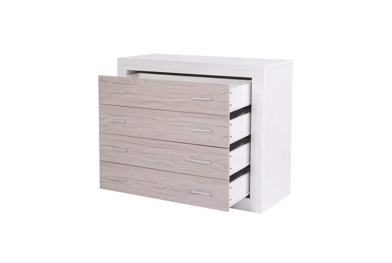 COMODA 4 CAJONES LARA ANDERSEN P-GRIS