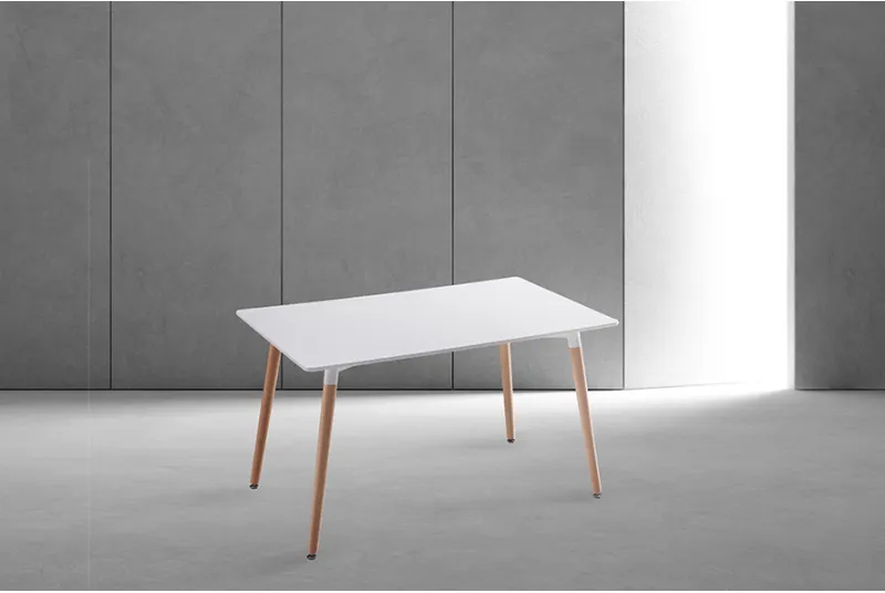 MESA COCINA 100CM P/MADERA DINAMARCA BLANCO