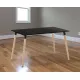 MESA RECTANGULAR 120CM P/MADERA DINAMARCA NEGRO