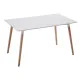 MESA COCINA 100CM P/MADERA DINAMARCA BLANCO