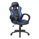 SILLA OFICINA SOF-14 NEGRO-AZUL