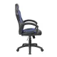 SILLA OFICINA SOF-14 NEGRO-AZUL