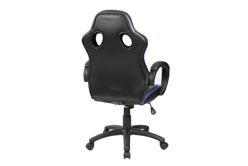 SILLA OFICINA SOF-14 NEGRO-AZUL SILLA OFICINA SOF-14 NEGRO-AZUL