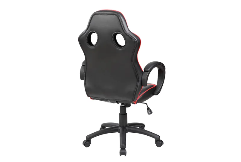 SILLA OFICINA SOF-14 NEGRO-ROJO SILLA OFICINA SOF-14 NEGRO-ROJO