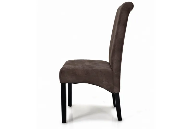 JUEGO DE 2 SILLAS T.JARAMA CHOCOLATE PATA WENGUE LISBOA