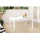 MESA EXTENSIBLE 140CM C/NEGRO LARA BLANCO