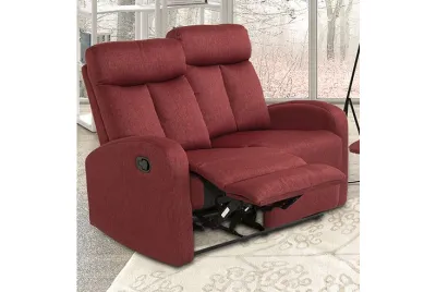 SOFA 2P RELAX T.ESTRELLA MOD SIBERIA ROJO