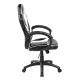 SILLA OFICINA SOF-14 NEGRO-BLANCO