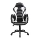 SILLA OFICINA SOF-14 NEGRO-BLANCO