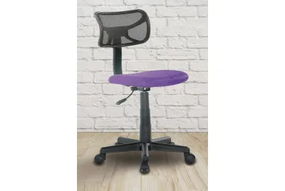 SILLA OFICINA SOF-06 VIOLETA-NEGRO