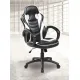 SILLA OFICINA SOF-14 NEGRO-BLANCO