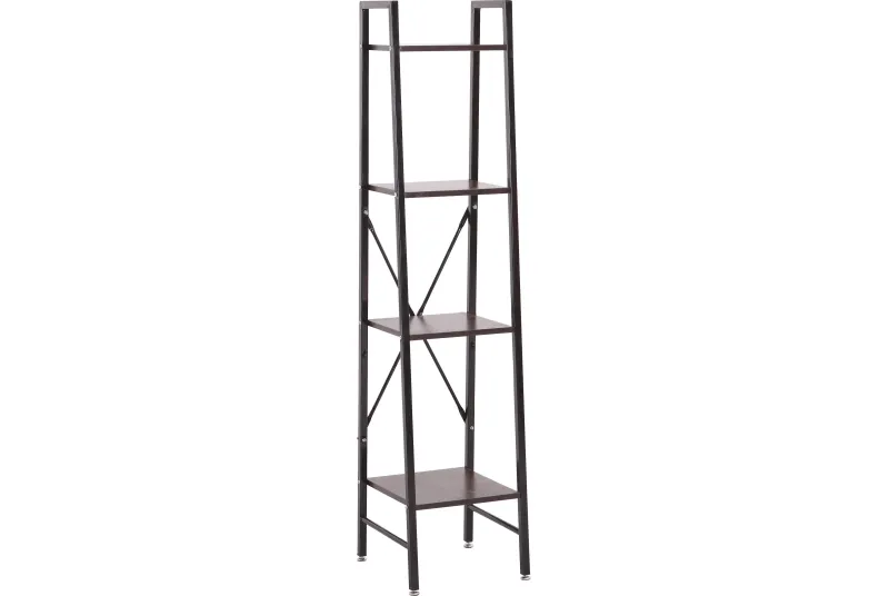 Estantería York Negro | Complemento de Dormitorio y Hogar