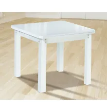 MESA LIBRO 90X90 ZORA BLANCO