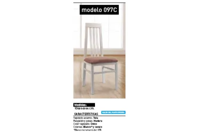 SILLA 097C BLANCO