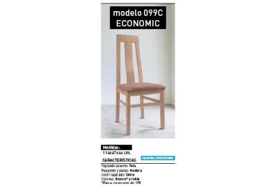 SILLA 099C ECONOMIC BLANCO