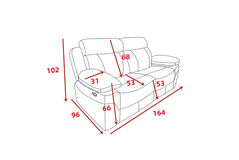 SOFA 2P RELAX TAP.NOLIA MENFIS CEMENTO
