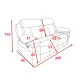 SOFA 3P.2 ASI.RELAX ELECTRICO TAP.NOLIA MENFIS CEMENTO