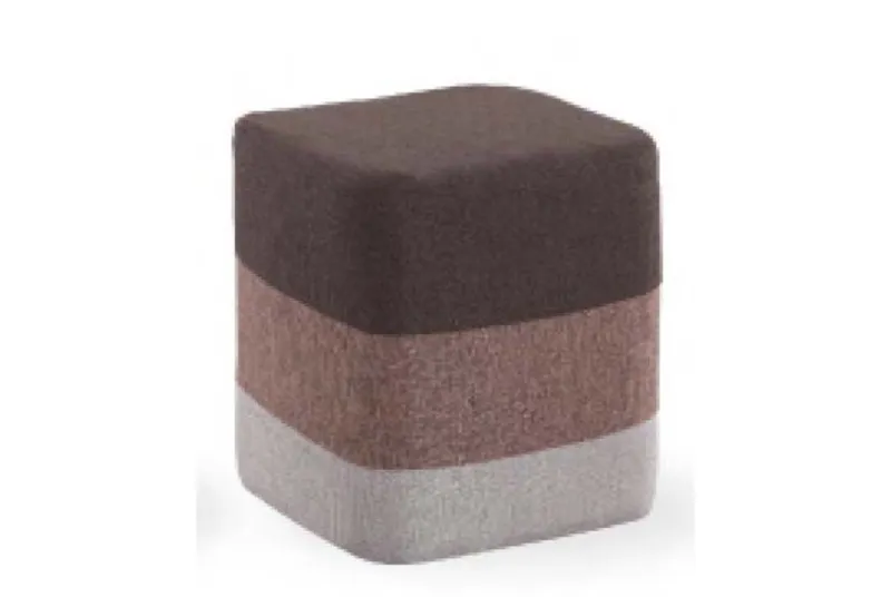 JUEGO DE 6 TABURETES TAP.RAYAS ONEGA MARRON JUEGO DE 6 TABURETES TAP.RAYAS ONEGA MARRON