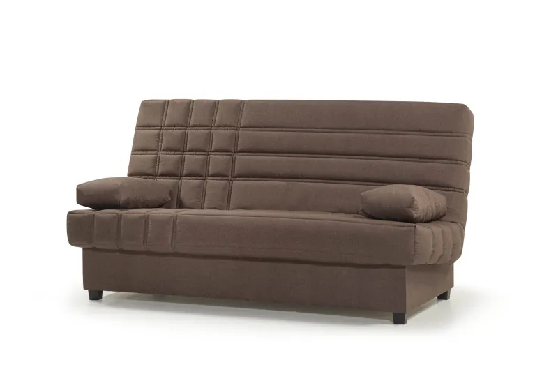SOFA CAMA CLIC-CLAC ARCON TAP.GOLD TERRA CHOCOLATE