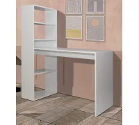 ESCRITORIO CON ESTANTERIA VILLENA BLANCO