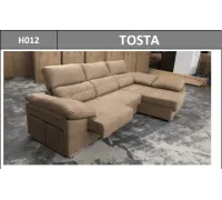 Sofá Chaise Longue Izquierdo Arcon Luna 14 Tosta Azul