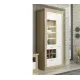VITRINA ALTA LEDS CHELLEN CAMBRIA-BLANCO