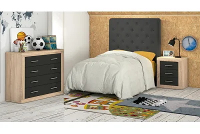 DORMITORIO JUVENIL S/ARMARIO LARA AMBIENTE 13
