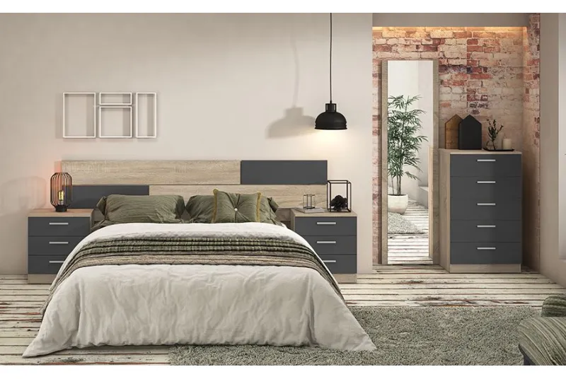 DORMITORIO MATRIMONIO MONIKA AMBIENTE 01-B