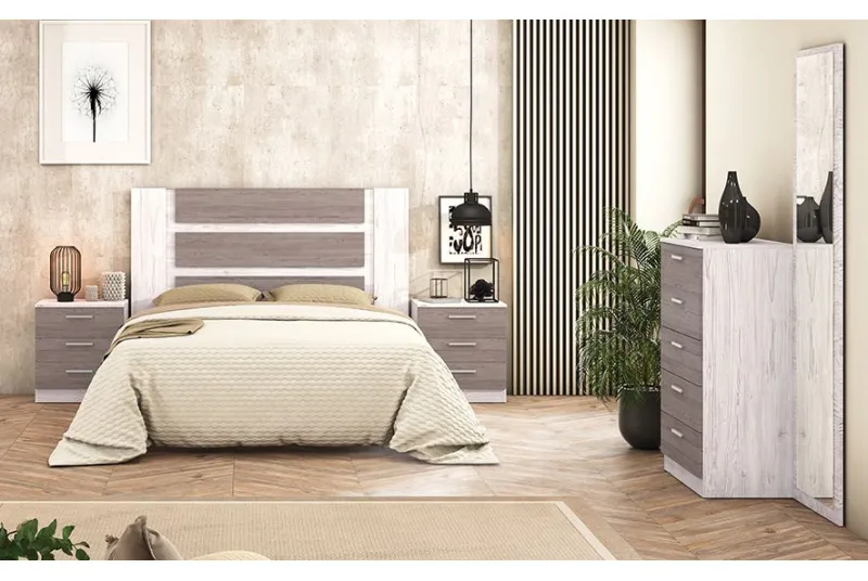 DORMITORIO MATRIMONIO MONIKA AMBIENTE 03-A