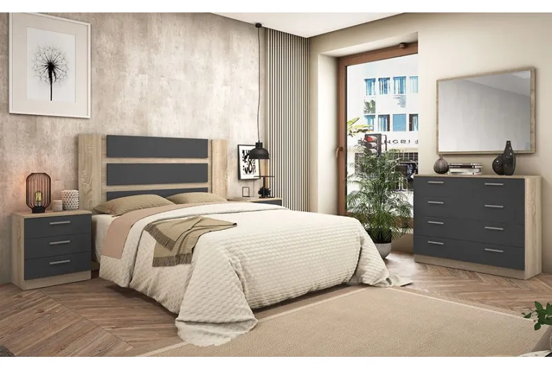 DORMITORIO MATRIMONIO MONIKA AMBIENTE 04-B