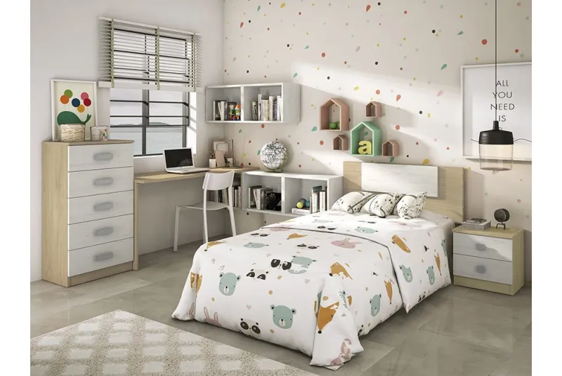 DORMITORIO JUVENIL COMPLETO DONALD+ AMB.07 DORMITORIO JUVENIL COMPLETO DONALD+ AMB.07
