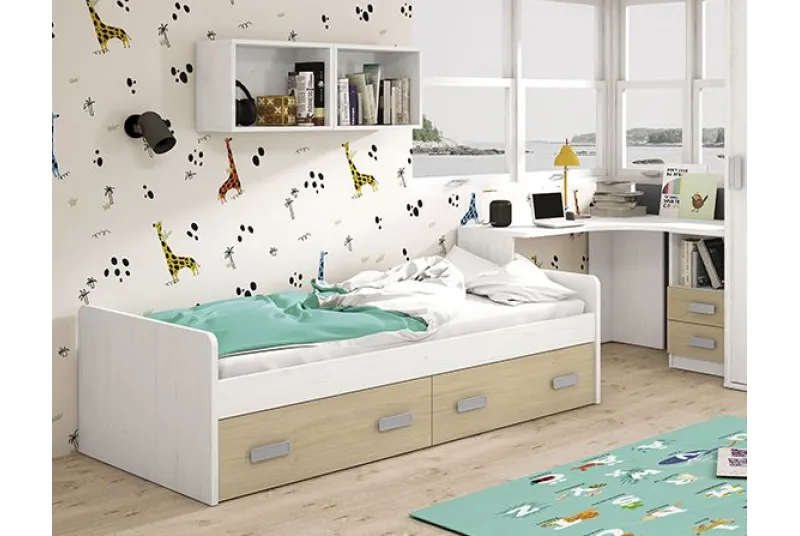 DORMITORIO JUVENIL S/ARMARIO DONALD+ AMB.23 DORMITORIO JUVENIL S/ARMARIO DONALD+ AMB.23