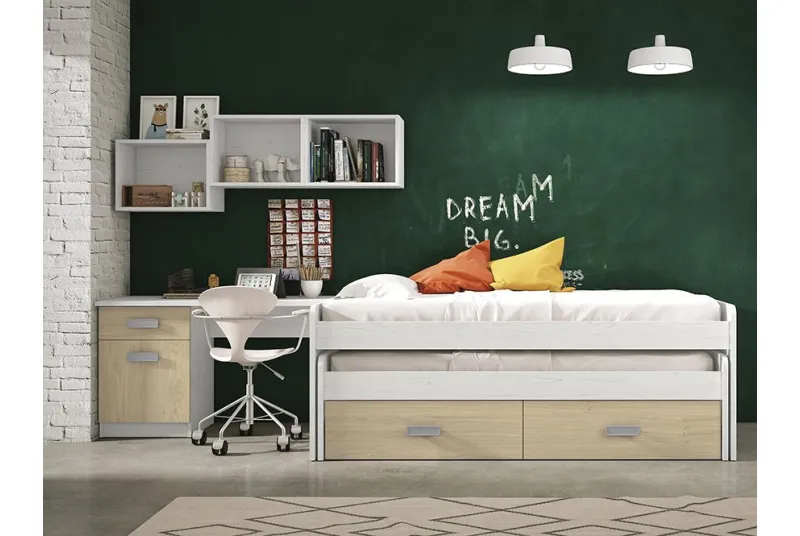 DORMITORIO JUVENIL COMPLETO DONALD+ AMB.29