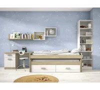 Dormitorio juvenil completo Donald + Amb. 38