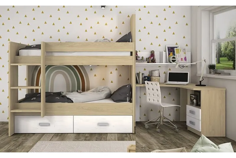 DORMITORIO JUVENIL S/ARMARIO DONALD+ AMB.48 DORMITORIO JUVENIL S/ARMARIO DONALD+ AMB.48