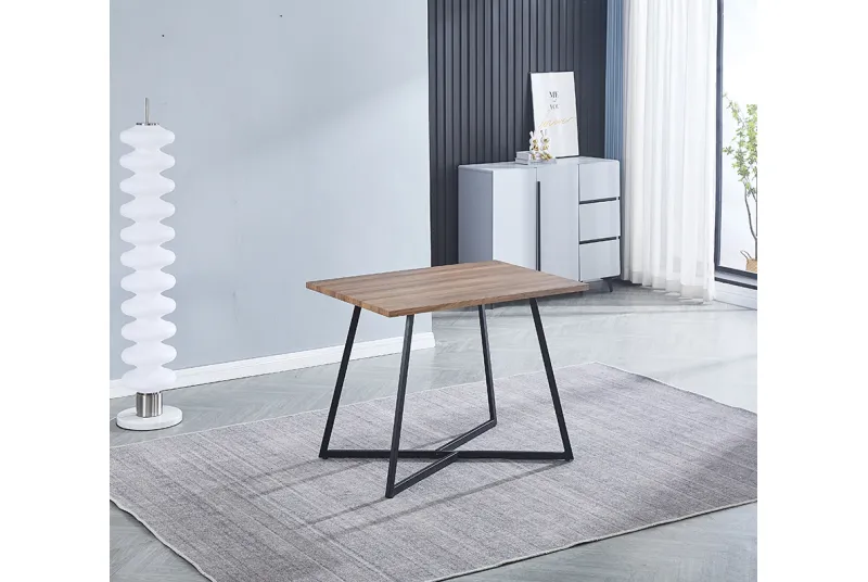MESA COCINA FIJA T/MDF KIRBY NEGRO