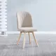 JUEGO DE 4 SILLAS T.TELA P/MADERA LANE BEIG