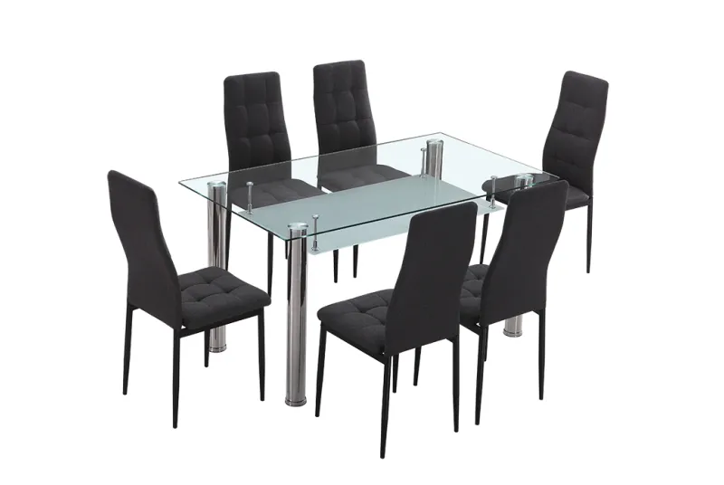 CONJUNTO MESA PRANZO + 6 SILLAS ZUNI