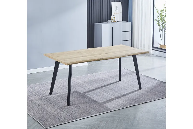 MESA COMEDOR FIJA T/MDF P/NEGRAS REGATTA CAMBRIA