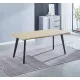 MESA COMEDOR FIJA T/MDF P/NEGRAS REGATTA CAMBRIA