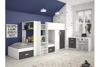 DORMITORIO JUVENIL COMPLETO DONALD+ AMB.50