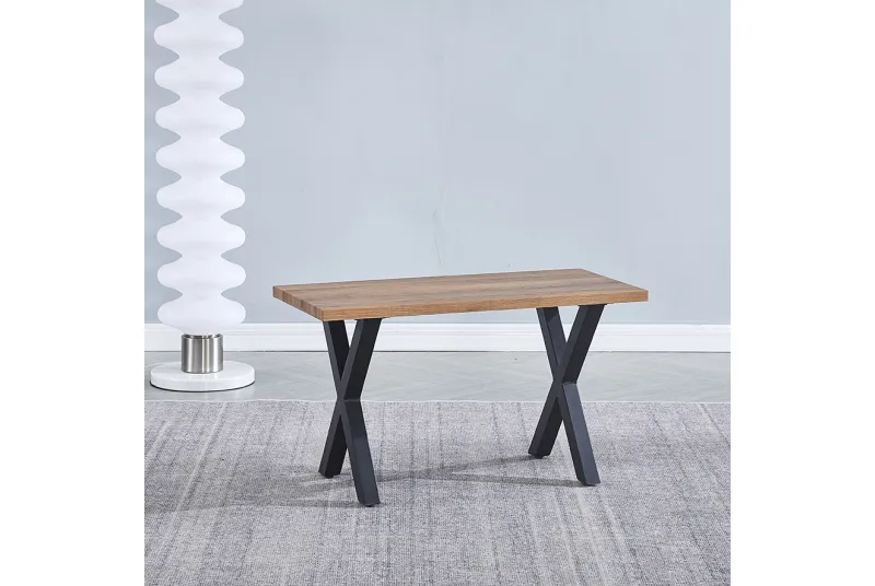 MESA COCINA FIJA T/MDF VIDEL NEGRO